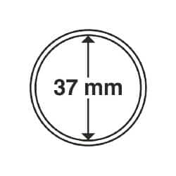 ULTRA Coin Capsules, inside diameter 37mm