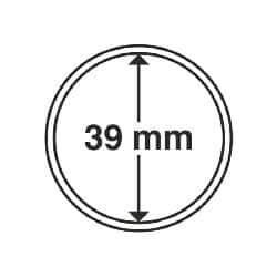 INTERCEPT ULTRA Coin Capsules 39mm, pack of 10