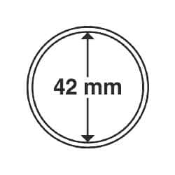 Coin Capsules, Inner Diameter 42mm