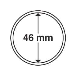 Coin Capsules, Inner Diameter 46mm