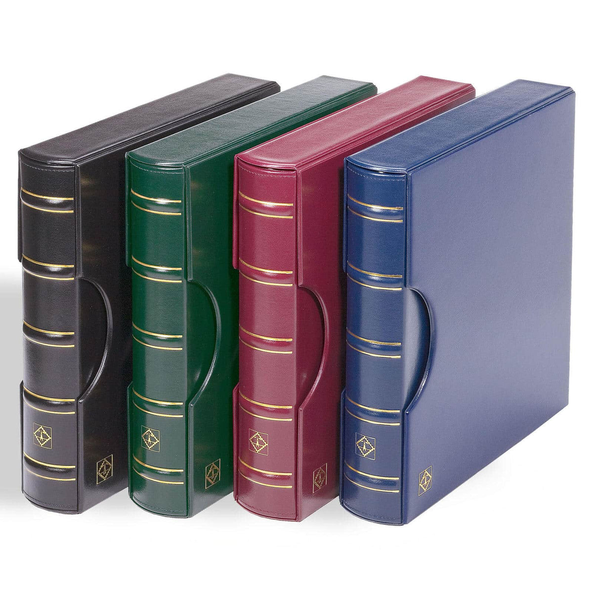 LIGHTHOUSE EXCELLENT DE Ring Binder & Slipcase in Classic Design, Black