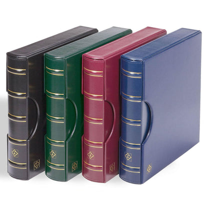 LIGHTHOUSE EXCELLENT DE Ring Binder & Slipcase in Classic Design, Black