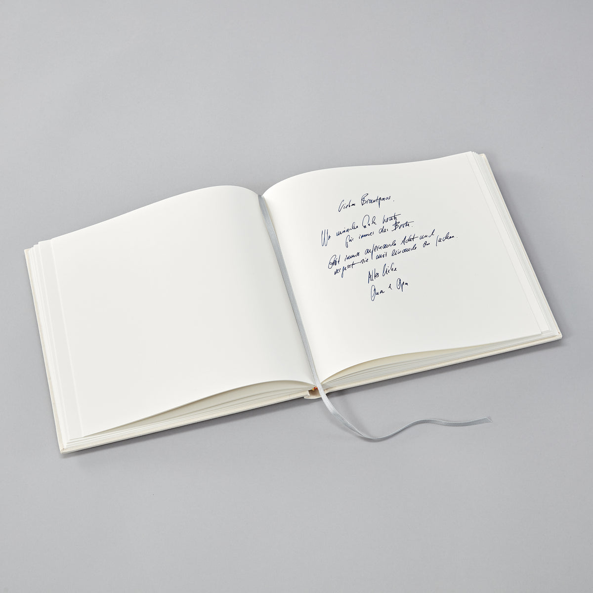 Guestbook, chamois Wedding Edition