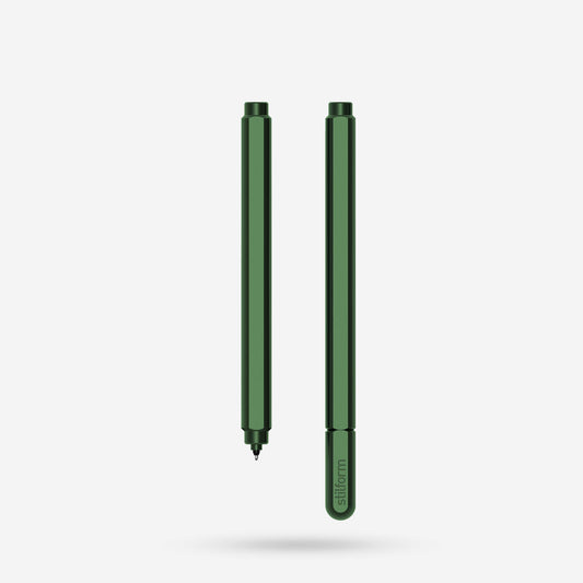 Aluminium Gel Pen, Aurora Green — product image