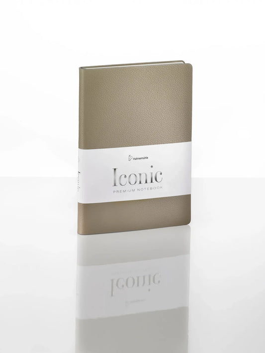 Hahnemühle Iconic Notebook, A5, taupe, 192 pages
