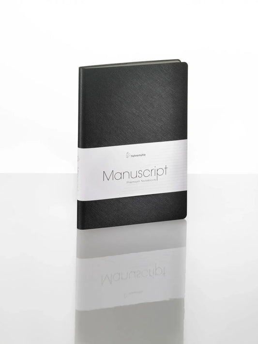Hahnemühle Manuscript Notebook, A5, black, 192 pages