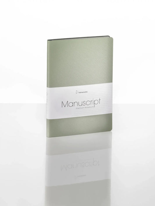 Hahnemühle Manuscript Notebook, A5, sage green, 192 pages