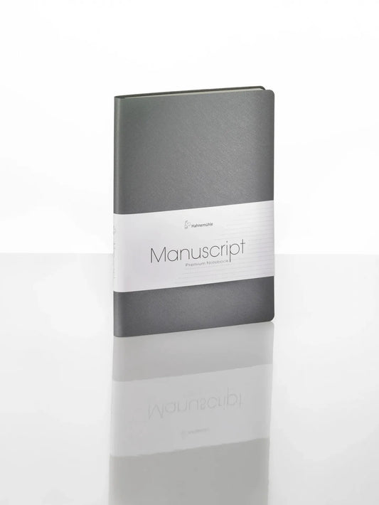 Hahnemühle Manuscript Notebook, A5, grey, 192 pages