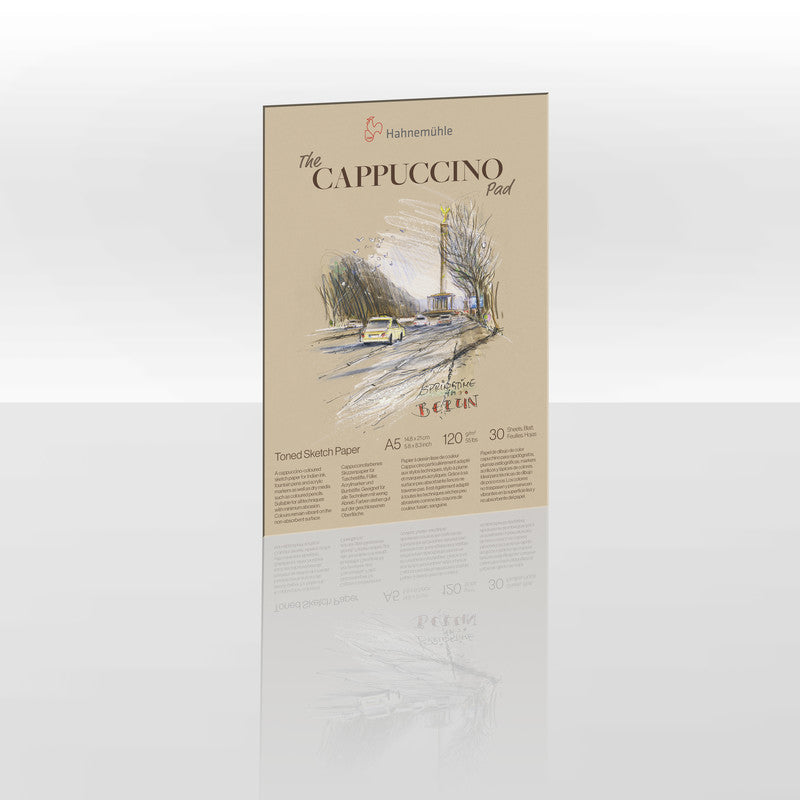 Hahnemühle The Cappuccino Pad, A5, 120gsm, 30 sheets — front cover