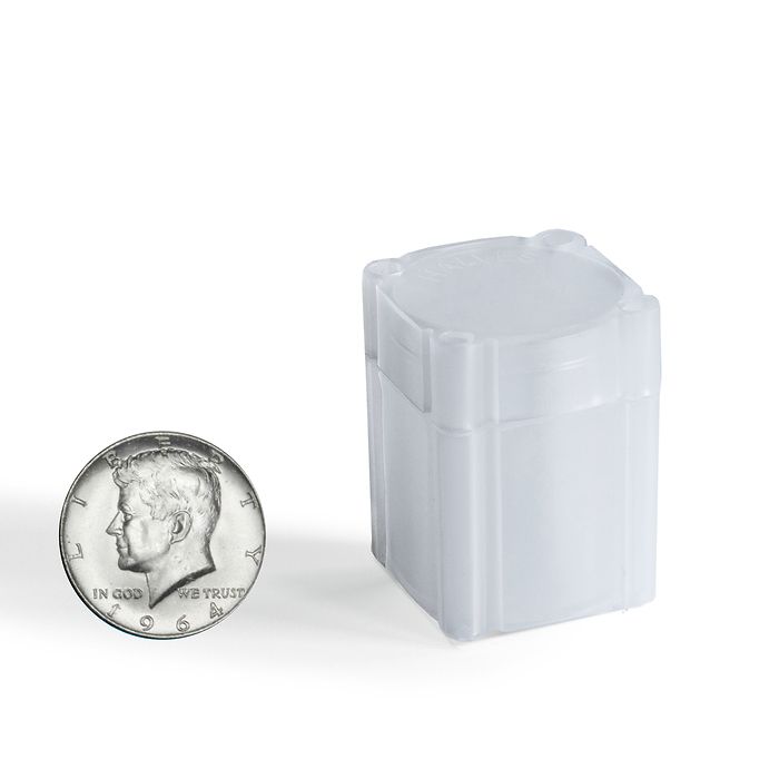 Lighthouse Coin Tubes for US Half Dollars (30.61mm) - Box of 100