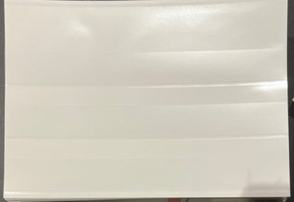 HAWID C6 White Stockcards 3 strip (100)