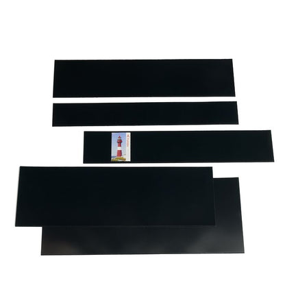 HAWID strip range, 100 strips 217 x 26-86mm, black carrier foil