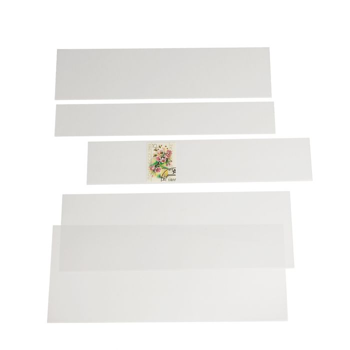 HAWID strip assortment, 500 strips 217 x 26 -160mm, crystal-clear carrier film