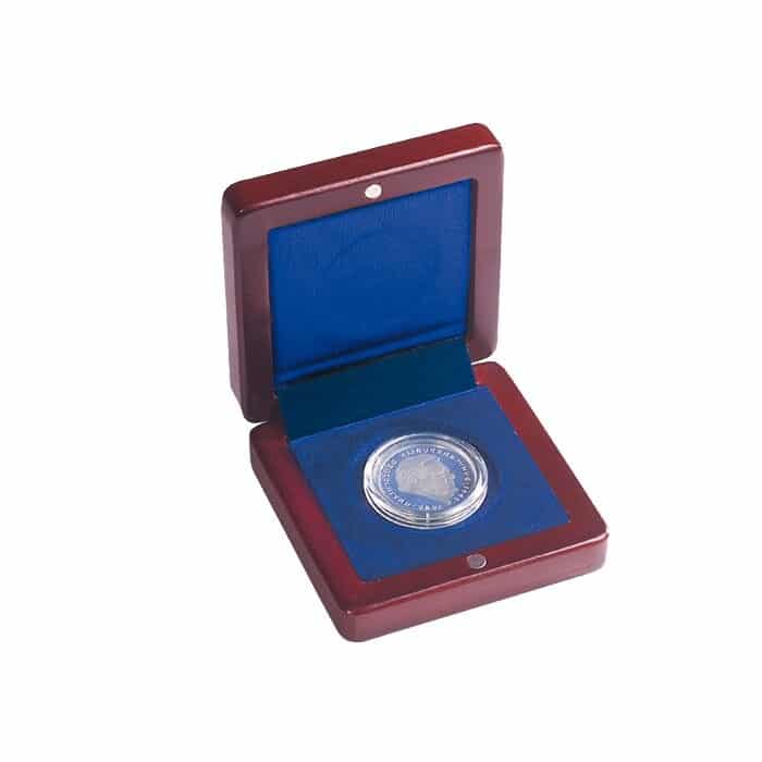 Small Coin Box VOLTERRA, for 1 coin up to 41mm diameter