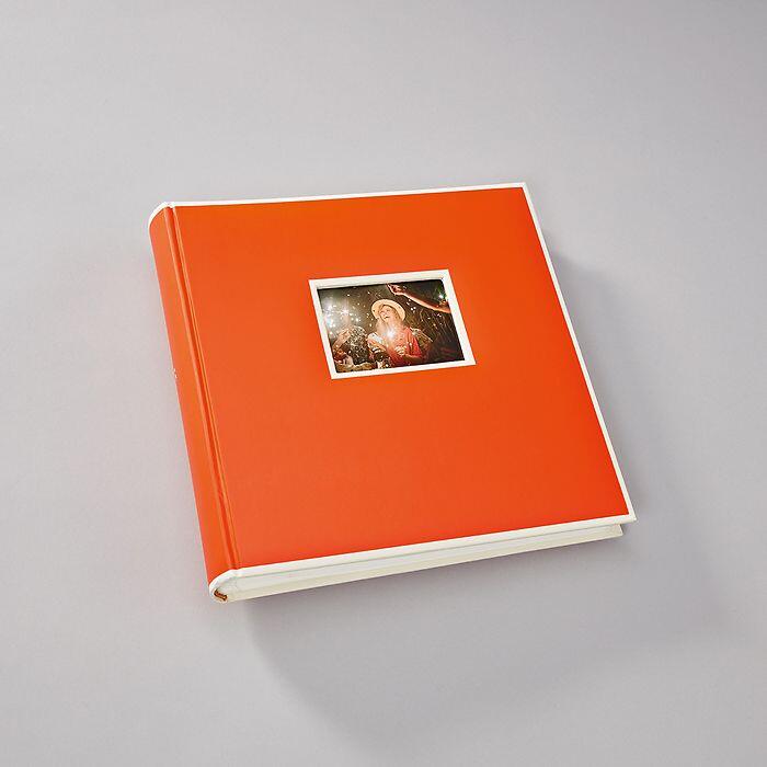 Photo Album, Jumbo, Orange