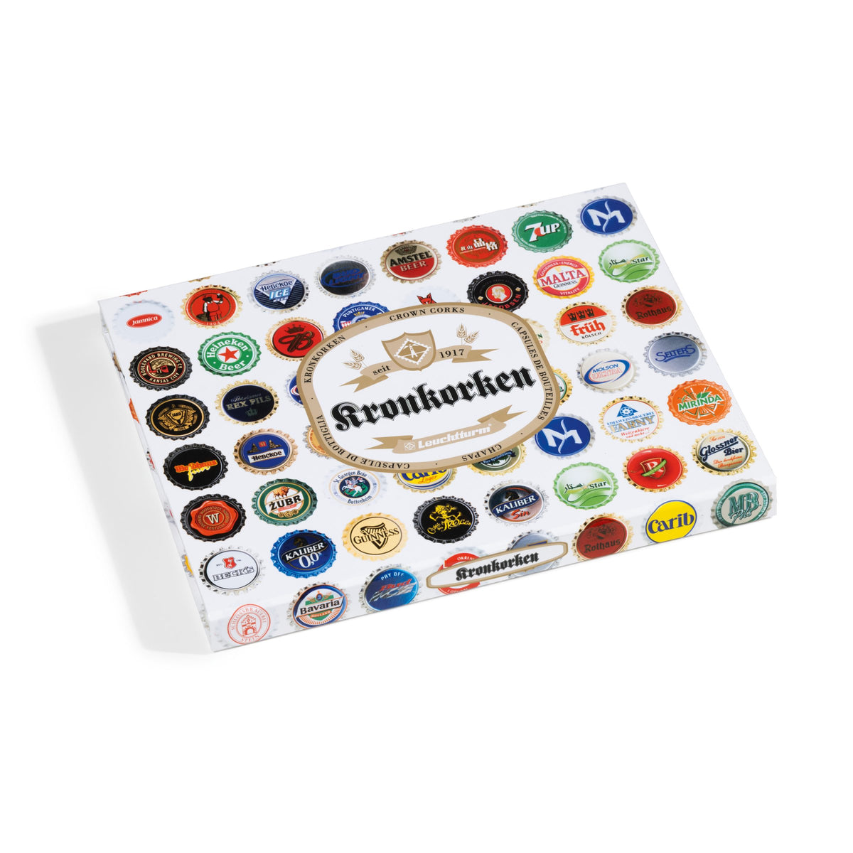 Cassette for 96 bottle caps, square panels