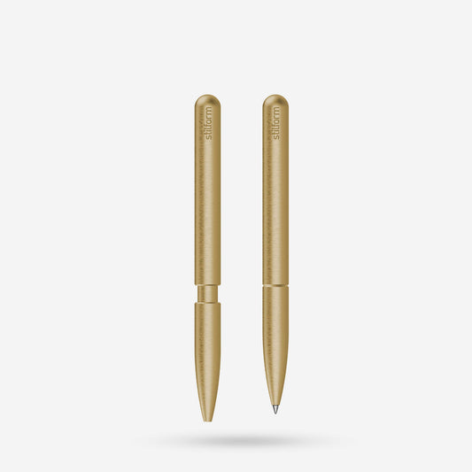 Brass Ballpoint Pen, Brass Brushed — product image