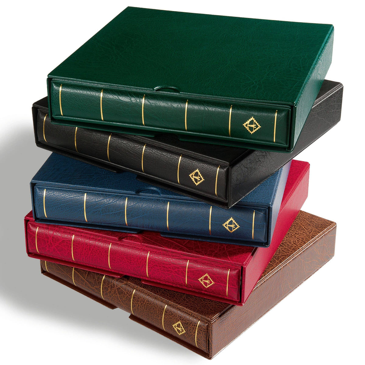 LIGHTHOUSE Turn-bar Binder PERFECT DP, includes slipcase, red
