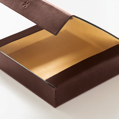 Leather Case ETWEE Square - Mocha
