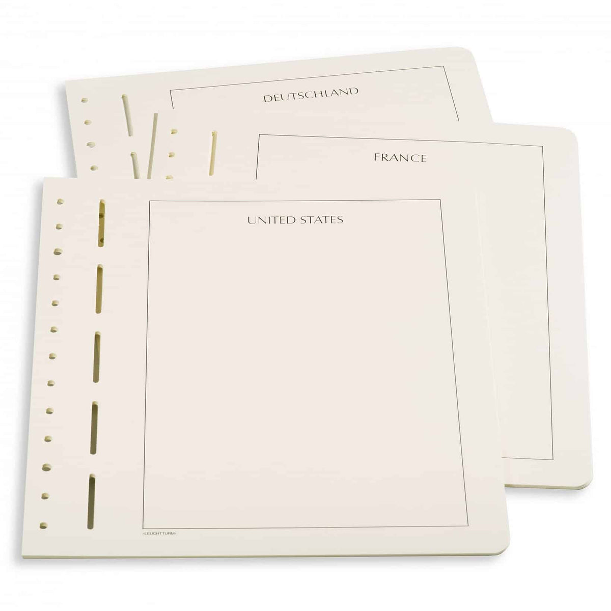 LIGHTHOUSE Blank sheets with country inscription MALTA