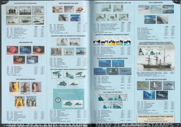 NEW ZEALAND 2021 LEN JURY STAMP CATALOGUE