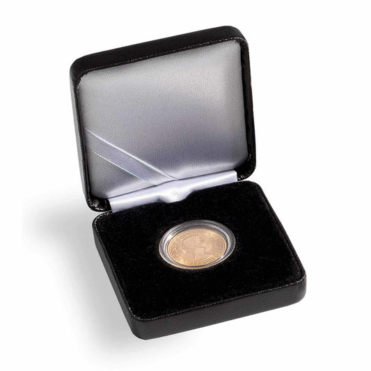 Single Coin Box NOBILE, up to diameter 53mm, black