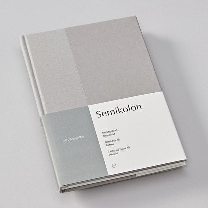 Natural Affair Notebook (A5), Moonstone, Dotted