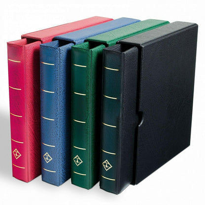 OPTIMA F Ringbinder and Slipcase, Black