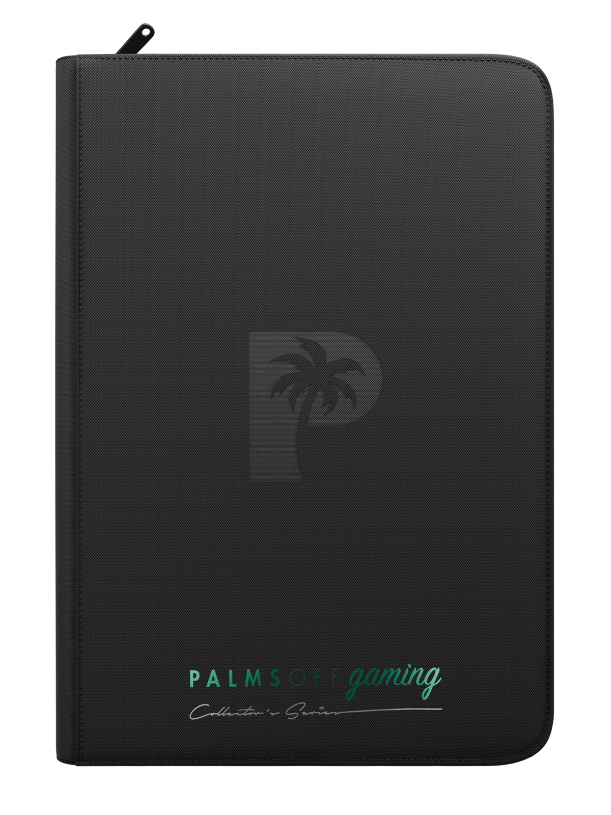 Palms Off Gaming Collector’s Series 9-Pocket Card Loader Zip Binder – Black