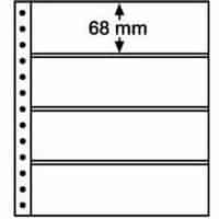 LIGHTHOUSE R-sheets, 4-way division, black, pack of 5