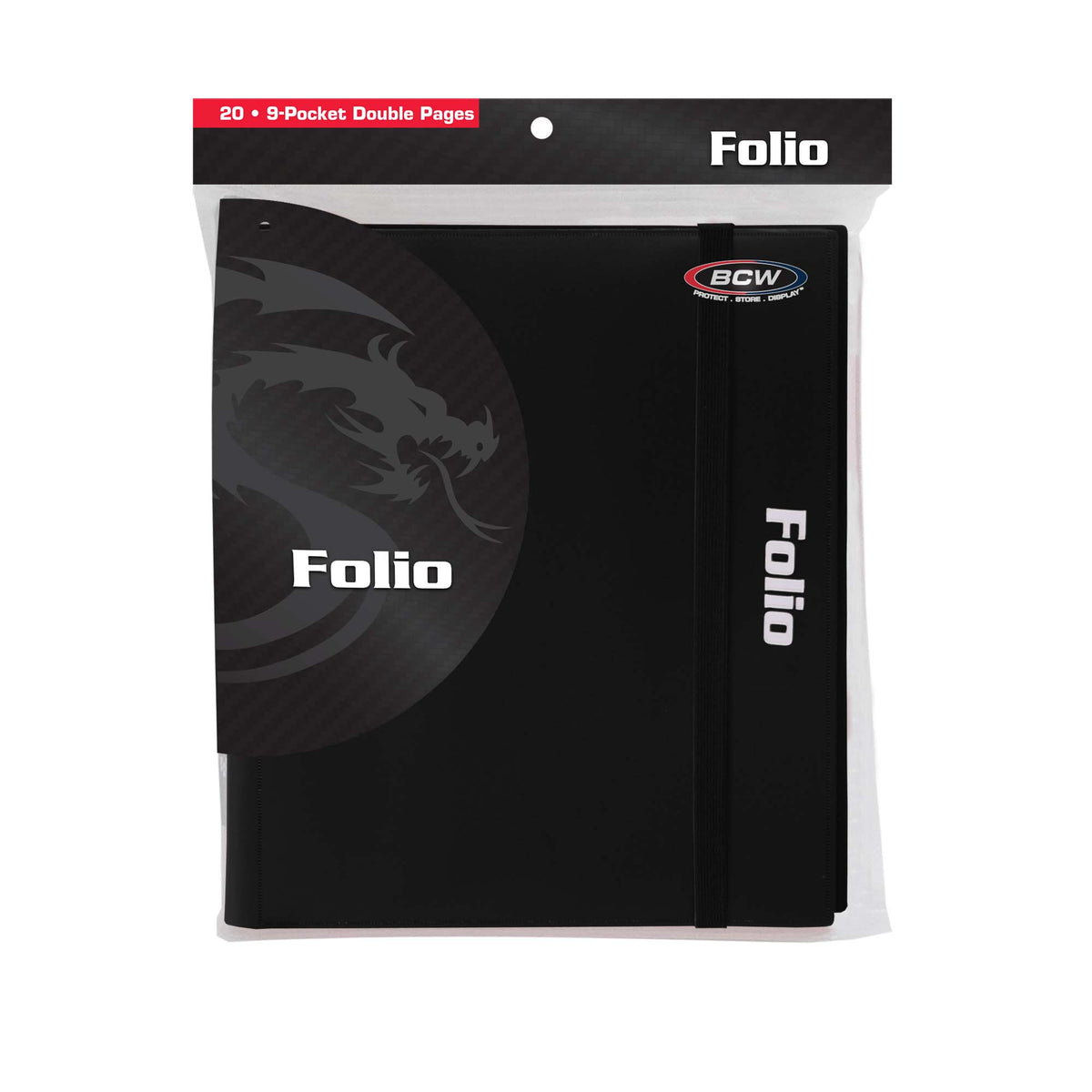 BCW Folio 9-Pocket Album - Black – product image 1