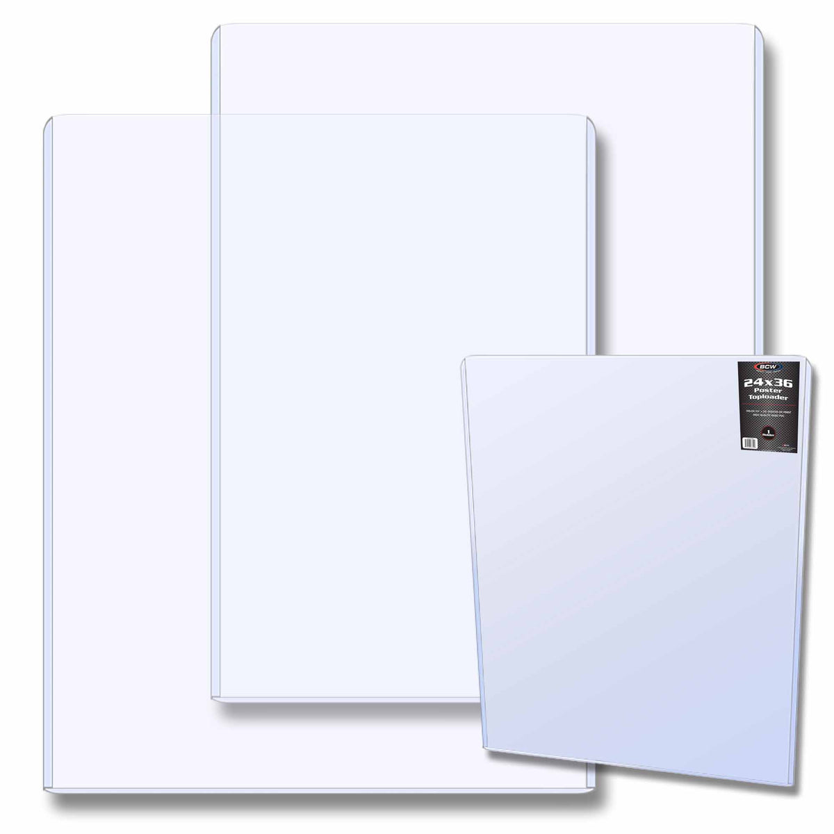 BCW 24 × 36 Rigid Poster and Photo Protector – product image 1