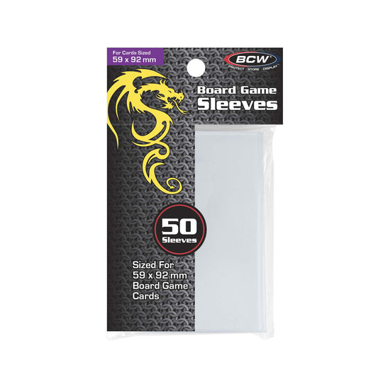 BCW Board Game Sleeves - Euro (59MM x 92MM) – product image 1