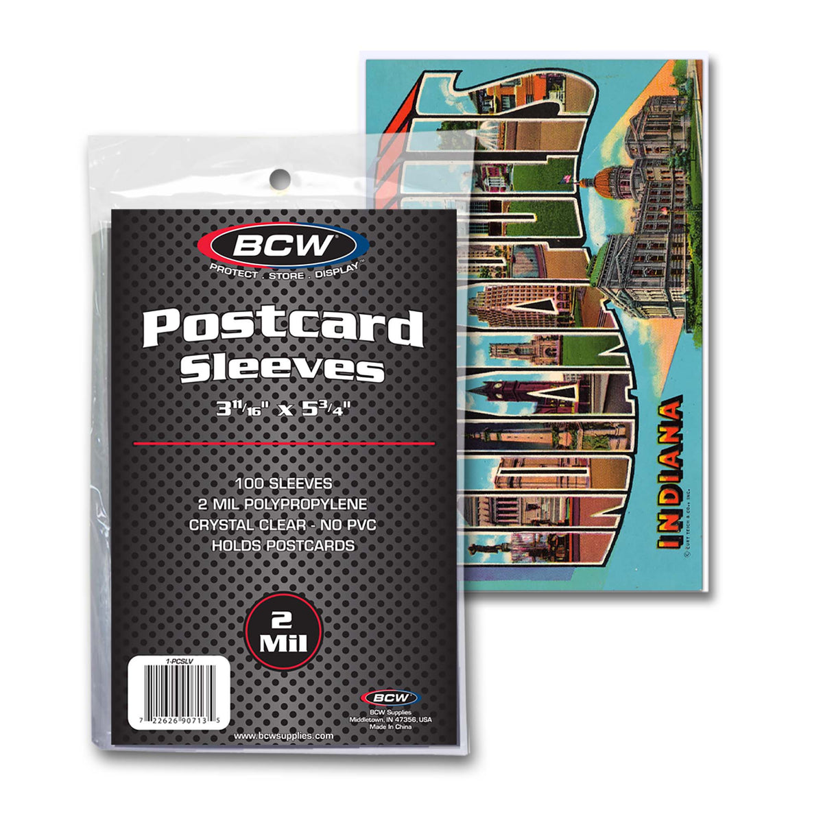 BCW Postcard Sleeves – product image 1