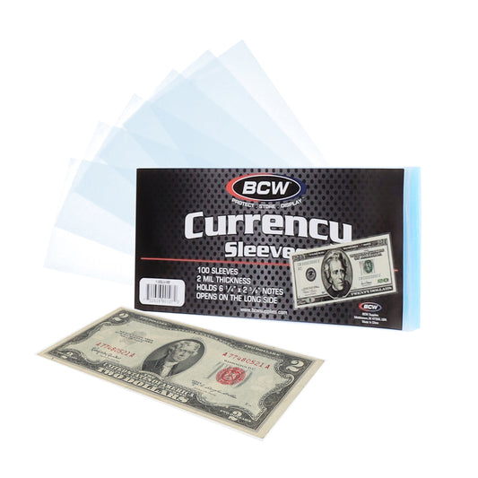 BCW Currency Sleeves - Regular Bill – product image 1