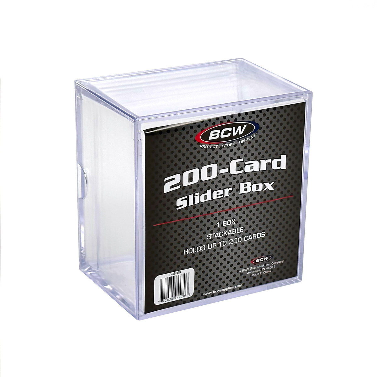 BCW 2-Piece Slider Box - 200 Count – product image 1