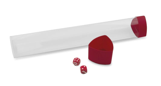 BCW Playmat Tube with Dice Cap - Red – product image 1
