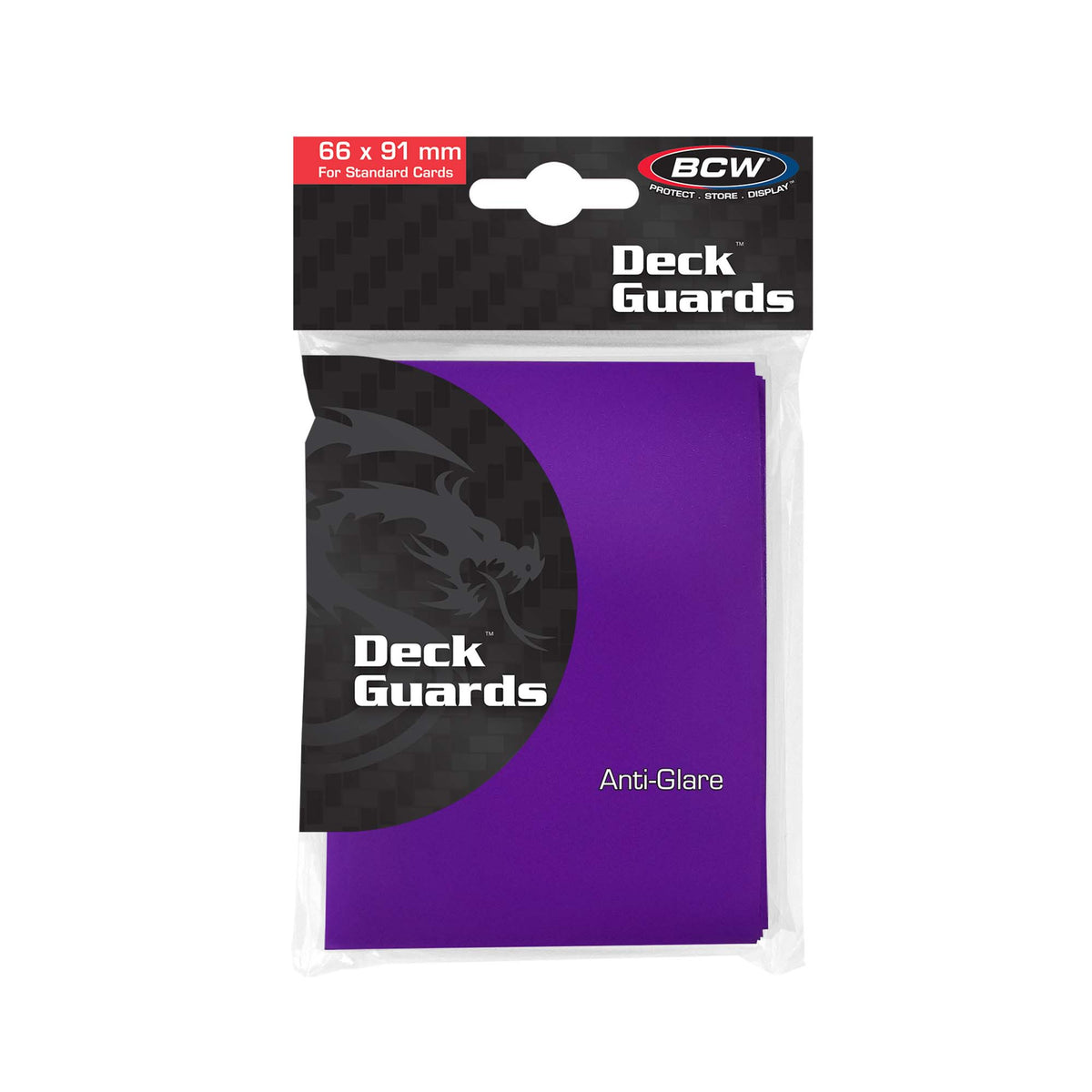 BCW Deck Guard - Double Matte - Purple – product image 1