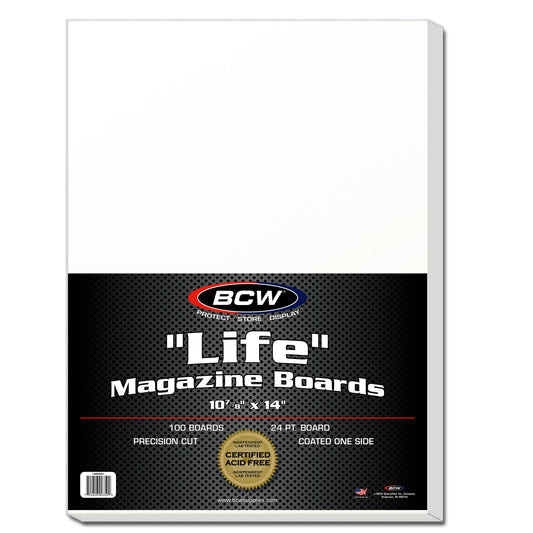 BCW Life Magazine Backing Boards – product image 1