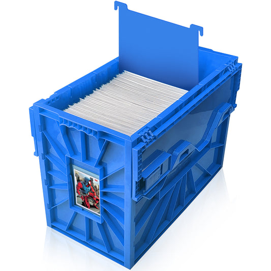 BCW Short Comic Book Bin - Blue – product image 1