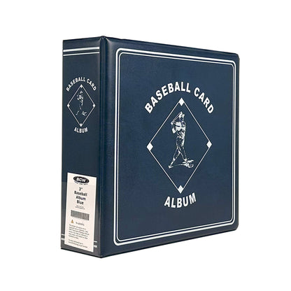 BCW 3 In. Album - Baseball - Blue – product image 1