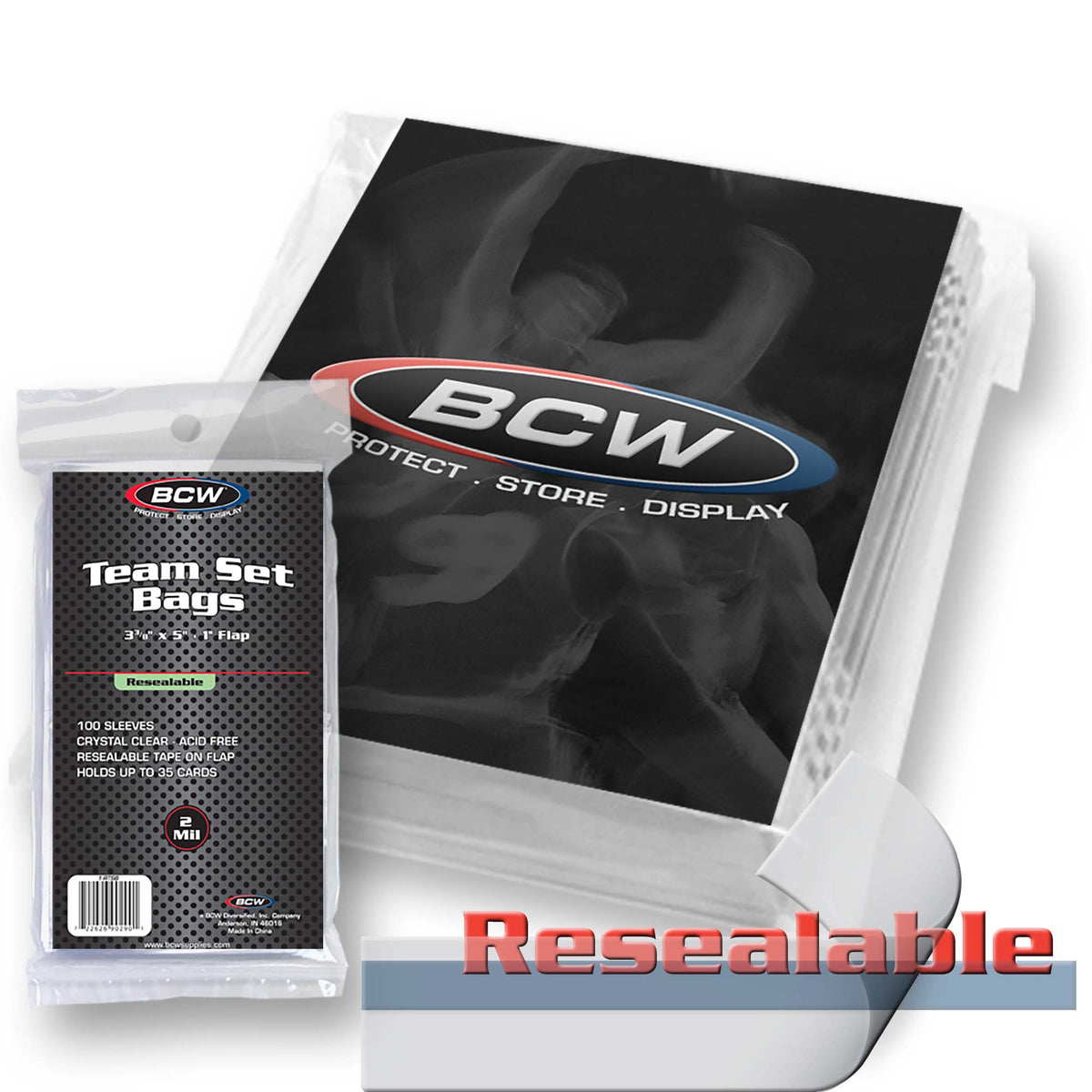BCW Resealable Team Set Bags – product image 1