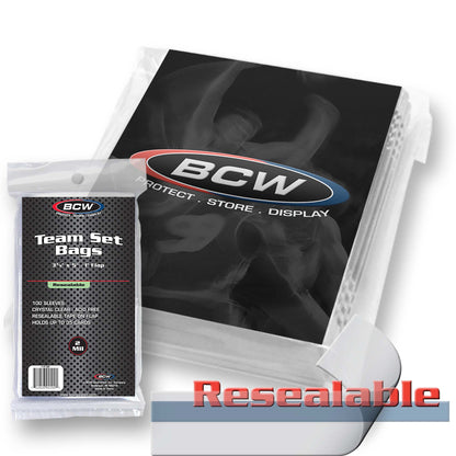 BCW Resealable Team Set Bags – product image 1