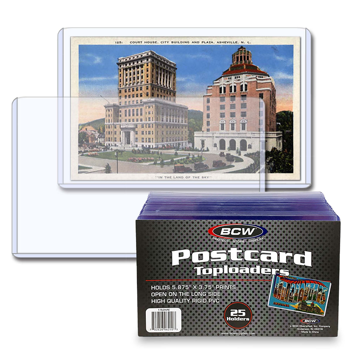 BCW Rigid Postcard Protector – product image 1