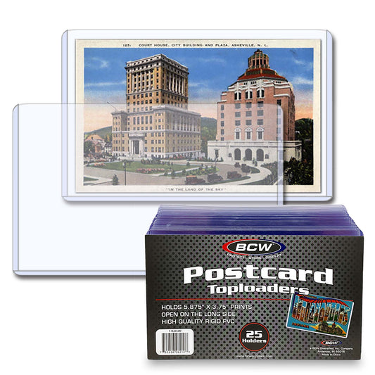 BCW Rigid Postcard Protector – product image 1