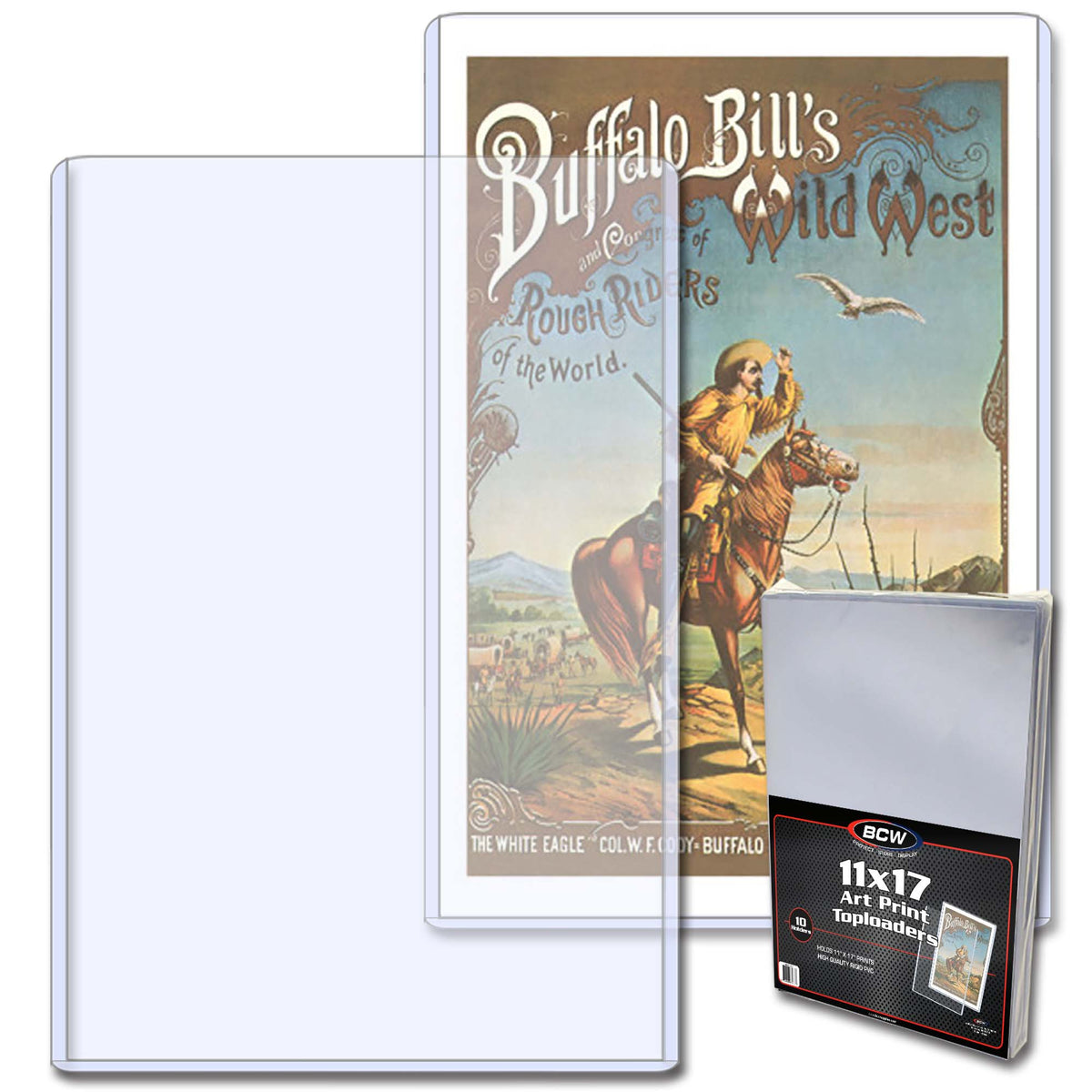 BCW 11 × 17 Rigid Poster and Photo Protector – product image 1