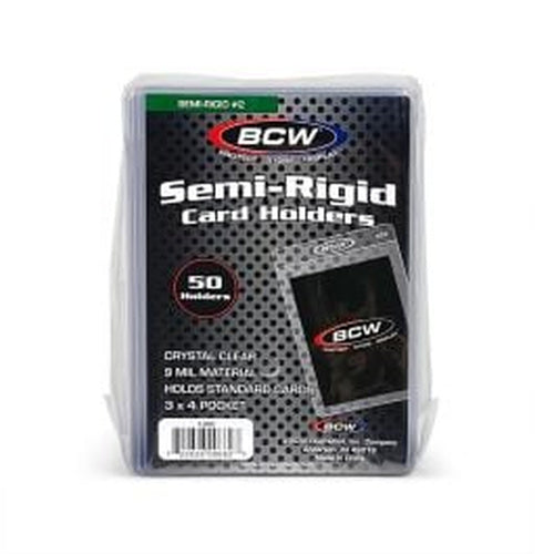 BCW Semi-Rigid Card Holder #2 – product image 1