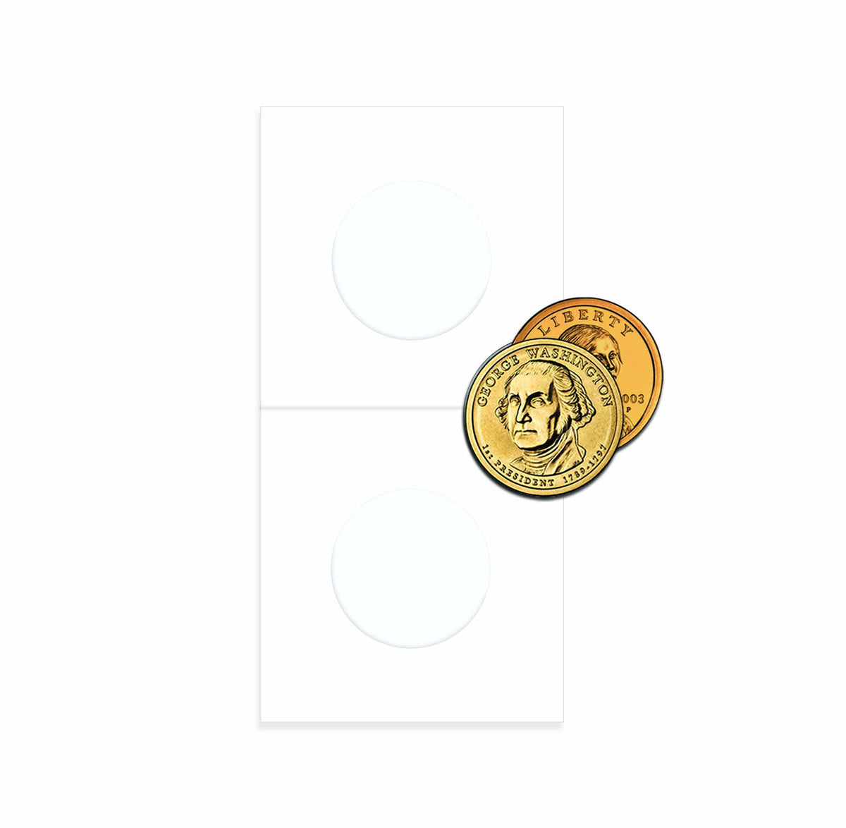 BCW Paper Flips 2 x 2 - Small Dollar – product image 1