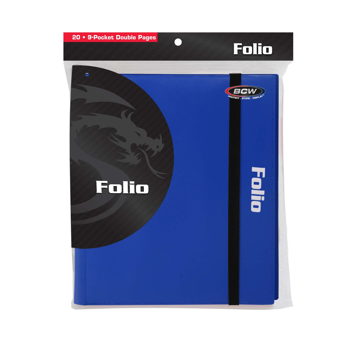 BCW Folio 9-Pocket Album - Blue – product image 1