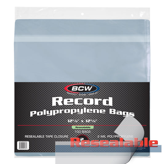 BCW Resealable 12-Inch Record Bags - Snug – product image 1